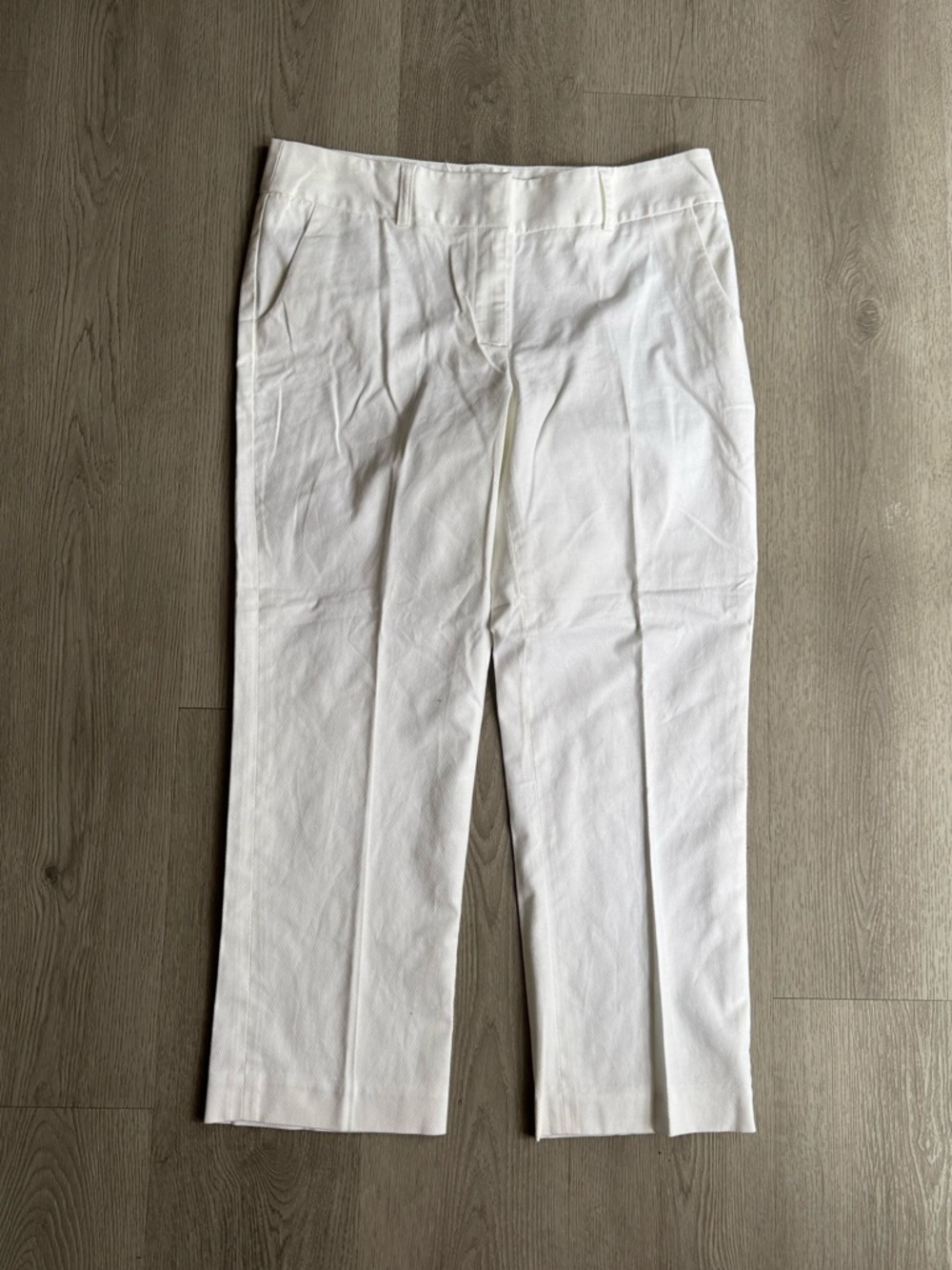 Dalia Collection Textured Ankle Pants